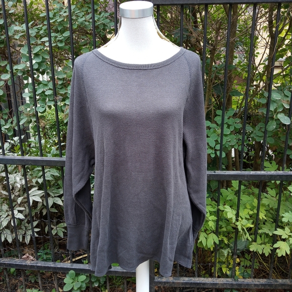 Free People Amelia thermal sweatshirt size small - Picture 4 of 16